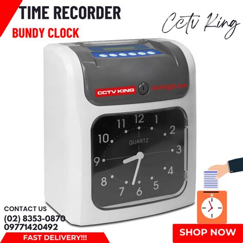 Analog Time Recorder Time Attendance Bundy Clock Payroll .